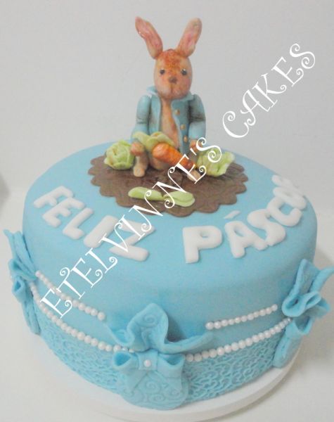 Bolo Coelho Peter Rabbit