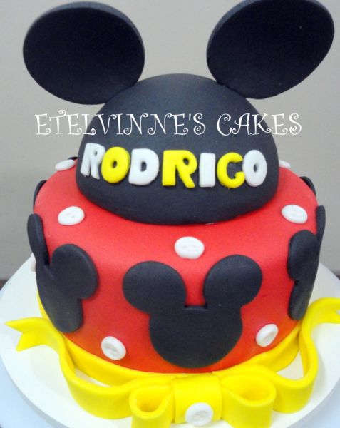 Bolo do Mickey