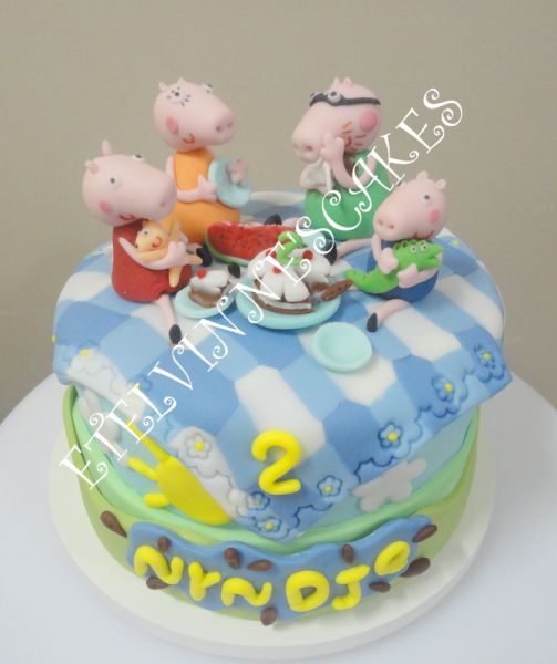 Bolo Peppa Pig